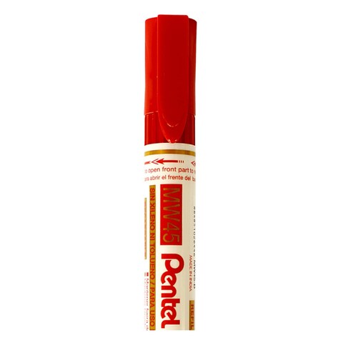 Pentel White Board Bullet Tip Marker Red