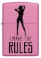 Zippo Lighter Model 238 Ci412242 I Make The Rules Design