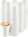 Lavish 8 Oz White Disposable Paper Cups Picnic, Travel, And Events [500 Units, 8 Oz White]