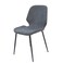 Jilphar Furniture Dining Chair with Powder coated metal legs JP1106B, Grey
