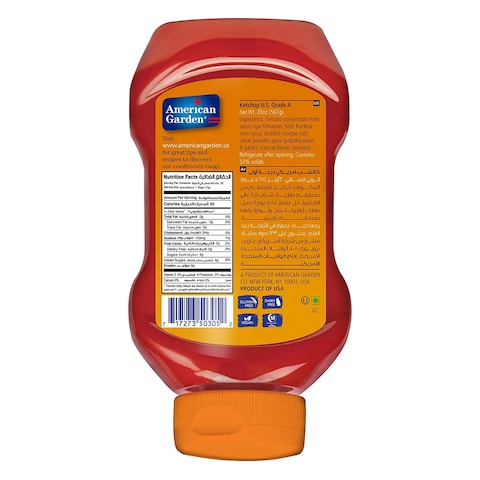 American Garden Tomato Ketchup 567g