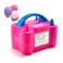 Generic Balloons Blowing Machine With Two Nozzle, Pink