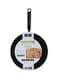ROYALFORD Aluminum Tawa Black/Silver/Red 28centimeter