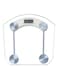 Generic Digital Glass Top Bathroom Scale Clear/Silver