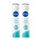 Nivea Deodorant Spray Female Dry Fresh 150mlx2 Pieces