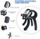 ULTIMAX Adjustable Hand Grip 5-40 kg Range Hand Grip Strengthener Adjustable Resistance Non-Slip Grip Strength Trainer for Muscle Building-Assorted Color