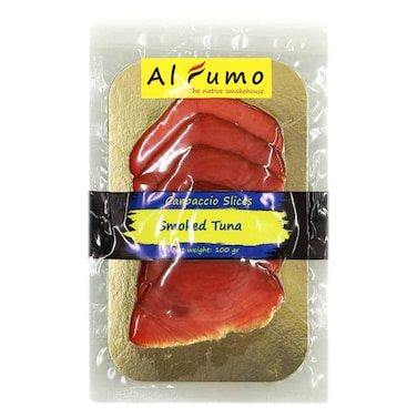 Al Fumo Smoked Tuna Carpaccio Slices 100g