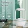 Fitto Mist Humidifiers, Bedroom, Cute Water Drops, Light Effects, Air Diffuser, For Baby Home Office, White