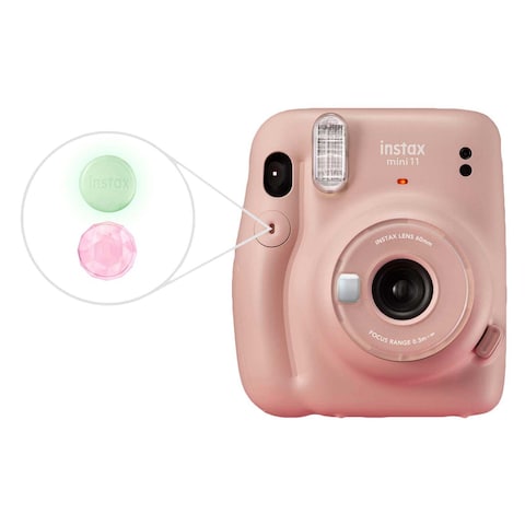 Fujifilm Instax Mini11 Instant Camera With Film Blush Pink