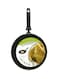 ROYALFORD Aluminium Tawa Black 27centimeter