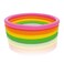 Intex PA Toys 4 Rings Baby Pool (Multicolour, 66" x 18", 56441NP)