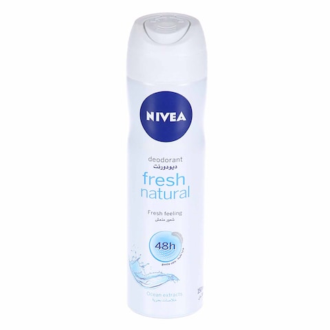 Nivea Fresh Natural 48H Ocean Extract Deodorant Spray 150ML