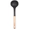 Raj Copper Handle Nylon Serving Ladles, Black, Vcs067