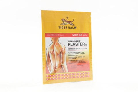 Tiger Balm Warm Plaster Yellow 2 count
