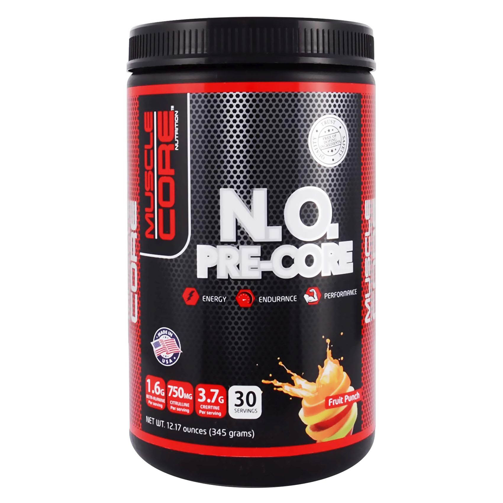 Muscle Core Protein Powder Buy Muscle Core N.O Pre-Core Fruit Punch Protein Powder 345g Online ...