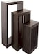 Generic Set Of 3 Cubic Wall Shelves - Brown