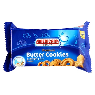 امريكانا كوكيز بالزبدة 44 جرام