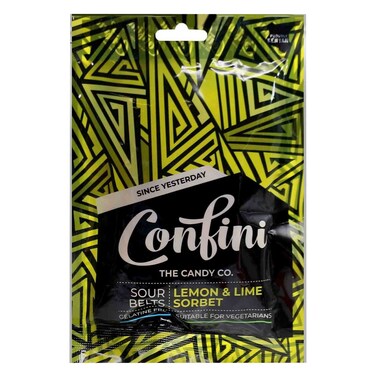 Confini Lemon Licorice Candy 75g