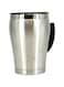 Rahalife Stainless Steel Travel Coffee Mug , Coffee Mug With Handle And Compact Lid For Travel Friendly Leakproof Lid Eco-Friendly Reusable Cup For Travel And To - Go, Hot/Cold Drinkware