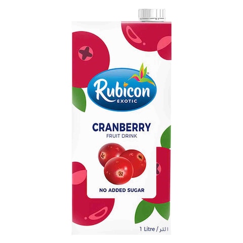 Rubicon No Added Sugar Cranberry Juice 1L
