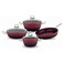 Hascevher Lotus Stone Cookware 7 Pieces