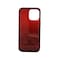 Ferrari Gradient Pc/Tpu Case With Allover Scuderia &amp; Dyed Bumper For Iphone 14 Pro Max Red