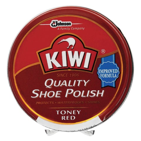 Kiwi Quality Shoe Polish Honey Red 40ml