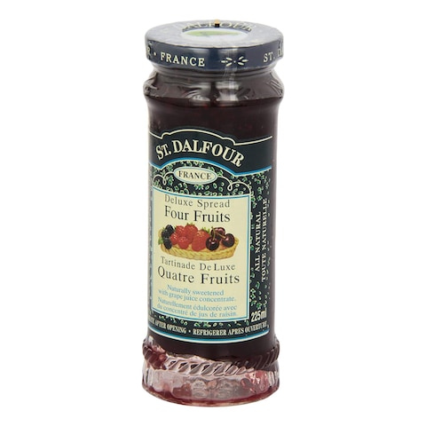 St. Dalfour Four Fruits Jam - 284 gram