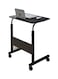 Generic Bedside Computer Desk Black 60X40X90cm