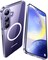 Torras Diamond- Mag Series Magnetic Crystal Clear for Samsung Galaxy S24 Plus Case [Snap to MagSafe] [12FT Mil-Grade Drop Tested] Non-Yellowing Slim Fit Protective Case, Clear