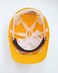 AL ARQAM Industrial Safety Helmet - Protective Construction Work Cap for Industrial &amp; Structural Workers (Yellow)