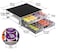Lushh Double Layer Drawer Coffee Capsule Holder, Coffee Pods Storage Stand for 72 Dolce Gusto K CUP Capsules