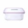 Glasslock Square Glass Container With Lid 2.6L