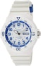 Casio - Marine Men's White Dial Resin Band Watch - MRW-200HC-7B2V