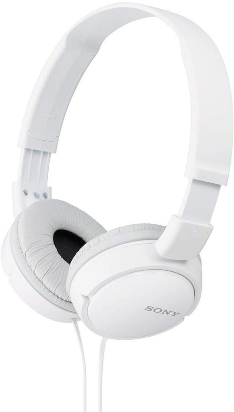 Sony MDR-ZX110AP Headphones With Mic Wired Over-ear White