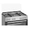 Beko Fan Assisted Oven GGR15125FXNS Silver/Black 111L 90X60Cm