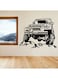 Spoil Your Wall Jeep Wall Sticker Black 75x60cm
