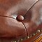 Foot Stool Round Ottoman Mid Century Foot Rest Cushion for Living Room