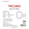 TRONIC WIRELESS DOOR BELL WD 3602WH