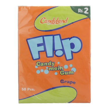 Candyland Fl!p Grape Candy 200 gr 50 pcs