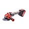 Makute CAG126 20V Cordless Angle Grinder with Brushless Motor - Ideal for Industrial, Garage, and Professional Works