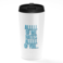 Loud Universe - Travel Tumbler All Of Me Hates All Of You Sarcastic Angry Friends White Coffee Tumblers