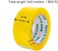 ABBASALI Length: 100 Meter/Yard Width: 48mm (2 Inch) Tape Color: Transparent Packing List: 6x100 Meter Transparent Tape, 1xTape Cutter