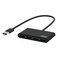 Port Connect 4-Port USB 3.0 Hub Black