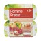 Carrefour Apple and Strawberry Dessert 4X100GR