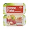Carrefour Apple and Strawberry Dessert 4X100GR