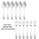 12-piece Stainless Steel Cutlery Set Silver