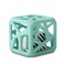 Chew Cube Easy Grip Teether Rattle Mint