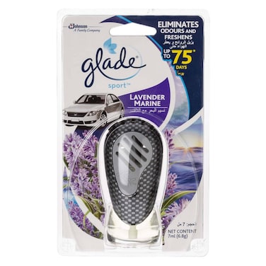 غلايد معطر هواء السيارة الرياضي برائحة الخزامى و البحر7 ملل
