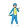 Smiffys Toddler Dinosaur Costume- Blue